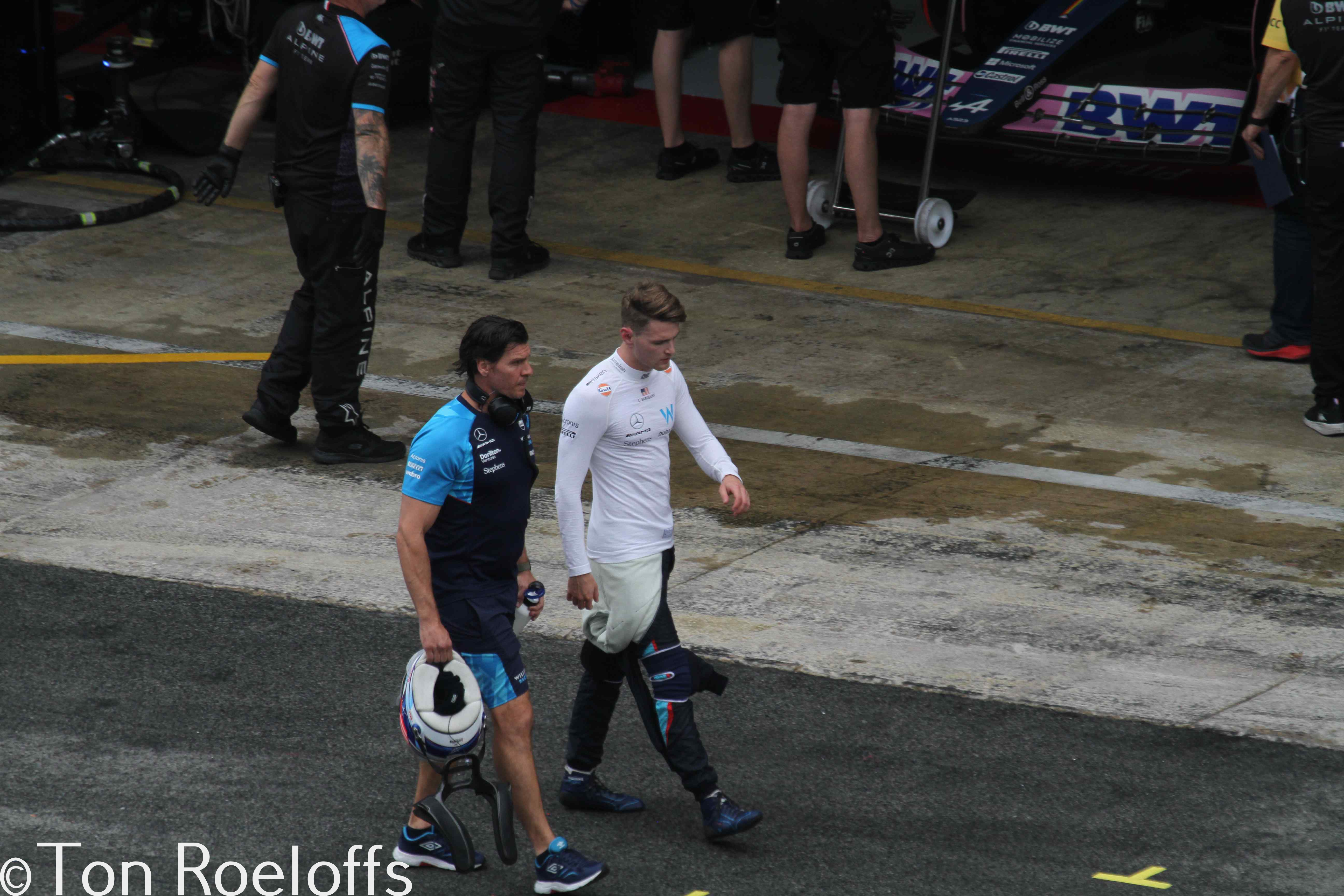 Verstappen pitbox